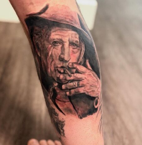 Portrait réaliste d'homme